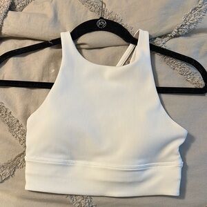 Lululemon White Racerback Bra Intimates